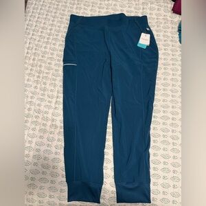 Cherokee Caribbean Blue Jogger Pants